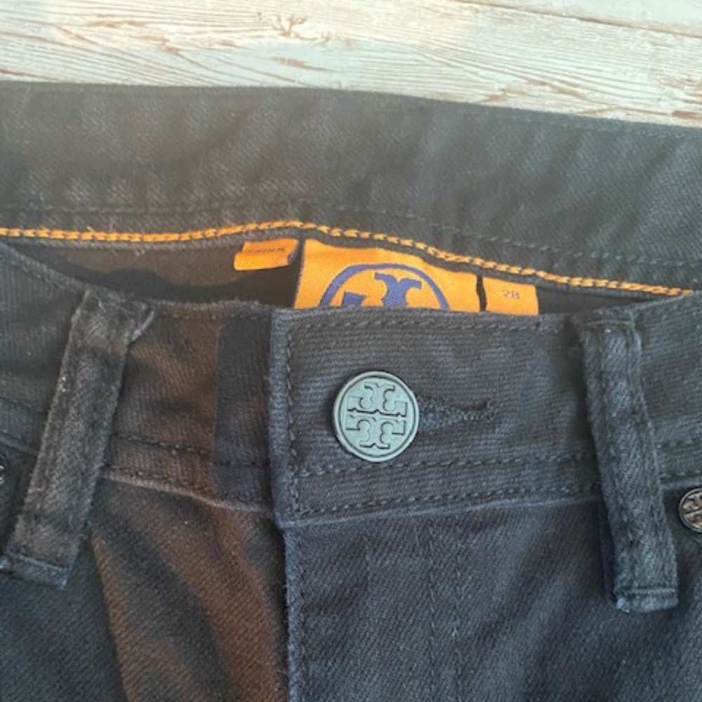 Tory Burch Women's Black Jeans Size 28